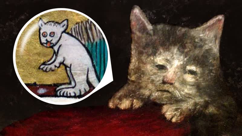 Cats In Medieval Paintings Looked Really