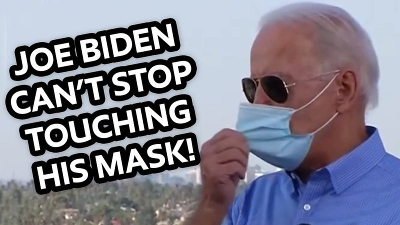 Joe Biden Keeps Touching His Mask and Face ( World