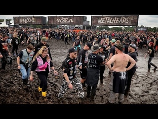 No Festival de Wacken at o terreno este ano parece Heavy Metal