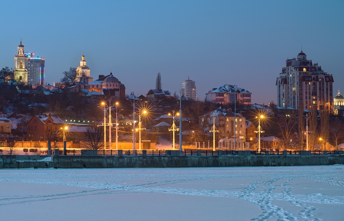 Воронеж зимой фото Воронеж зимой фото