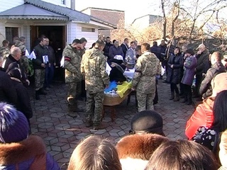 Коломияни провели в останню путь бійця АТО Михайла Лукащука