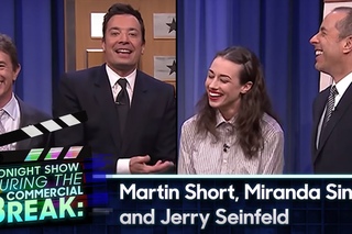 During Commercial Break: Martin Short, Jerry Seinfeld and Miranda Sings