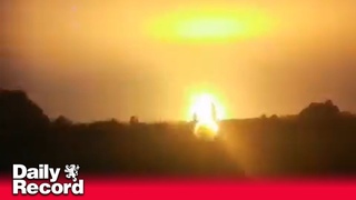 Oxford fireball explosion caused by lightning strike hitting green power plant