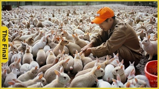 How Chinese Raise and Consume 20 Billion Rabbits Every Year | Rabbit Farm