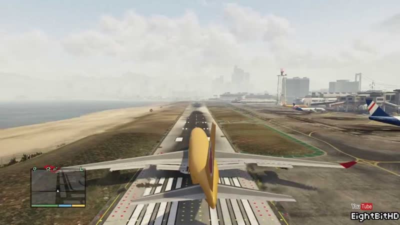 GTA 5 How Find Big Plane HD Grand Theft Auto