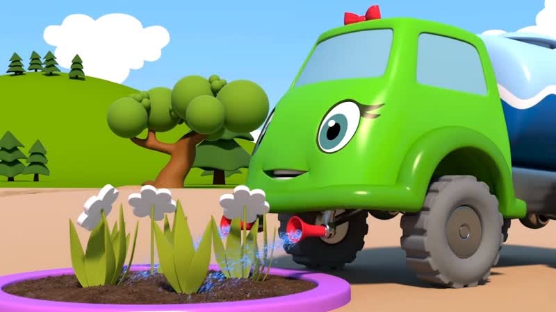 The Blue Tractors Playground DEEP DITCH car