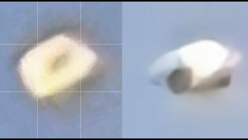 UFO morphing its shape caught on video in