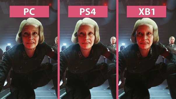 Wolfenstein 2 PC vs. PS4 vs. Xbox One Graphics Comparison Frame Rate