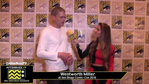Wentworth Miller ( Prison Break) at San Diego Comic Con